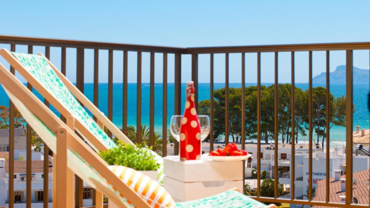 Apartment The Shell Ii, Beach Views And Pool Alcúdia Exterior foto
