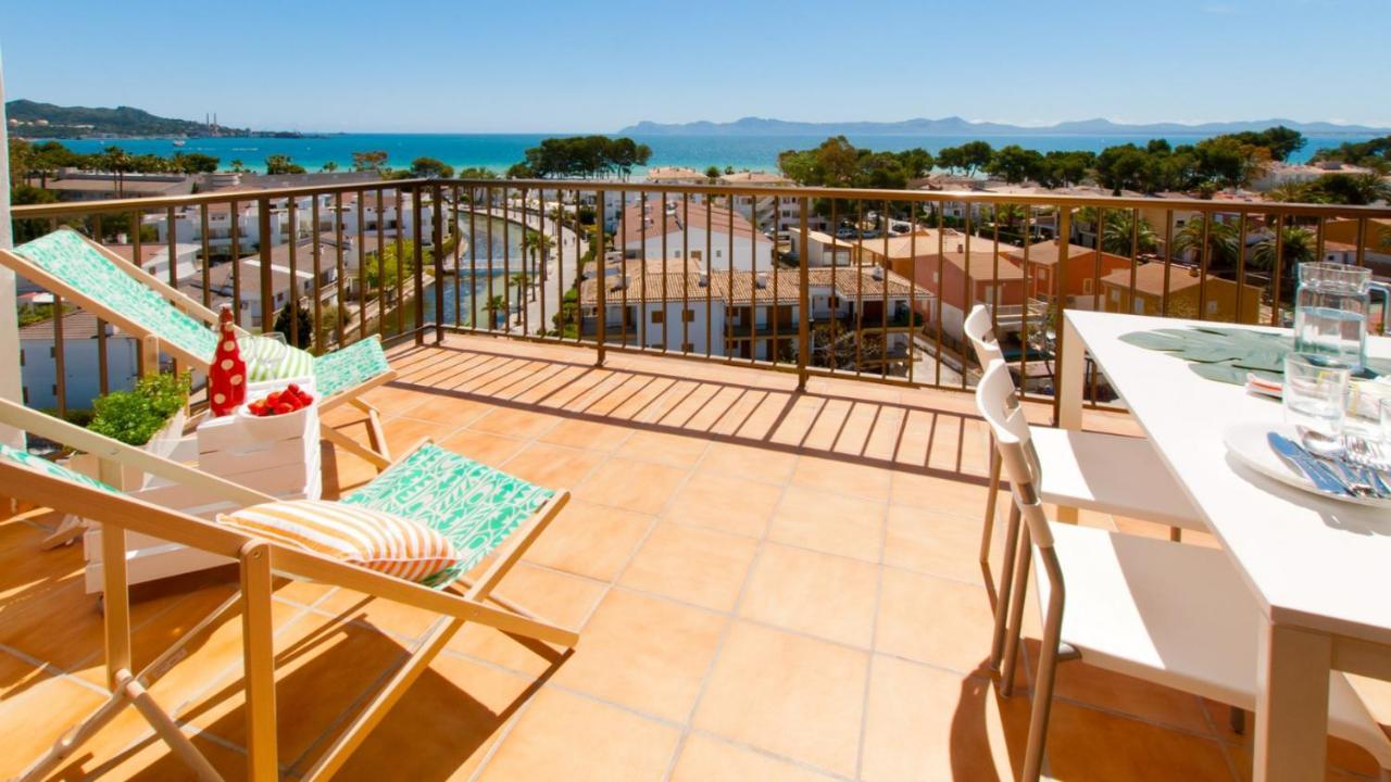 Apartment The Shell Ii, Beach Views And Pool Alcúdia Exterior foto